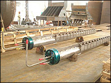 Above Burden Gas & Temperature Probe for Blast Furnace