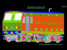 300T Diesel Electric Locomotive